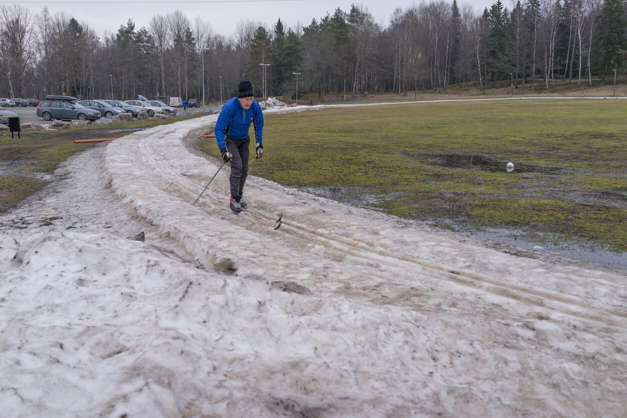 Long term impact of global warming on the skiing industry